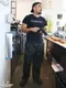 �����եѥ�� Chef Pants High-Wide Black