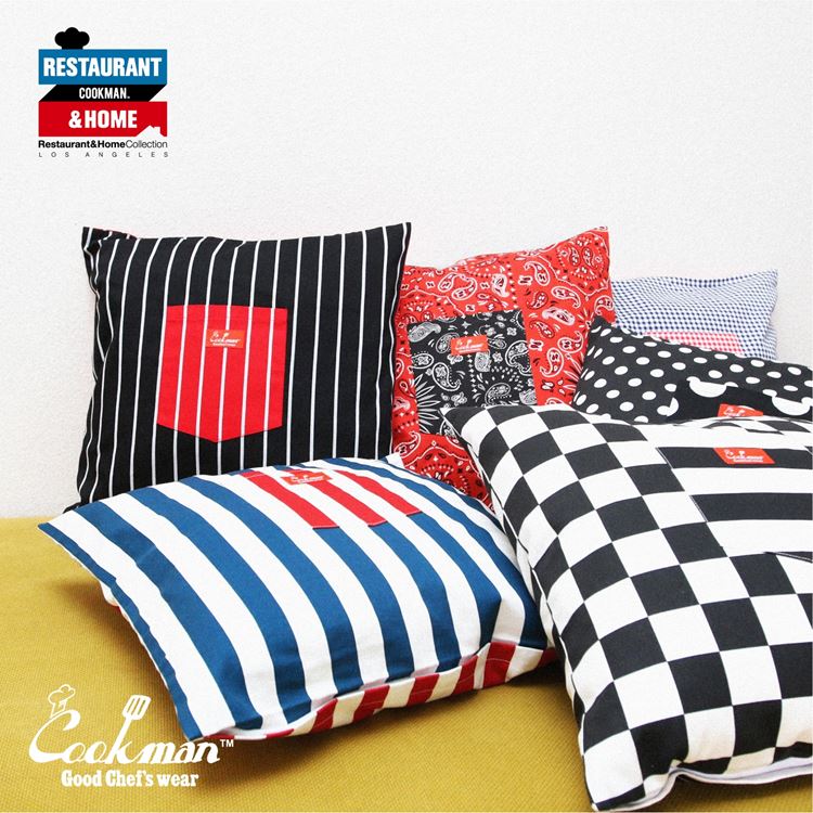 ���å���󥫥С� Cushion Pocket Cover Reversible Checker & Border