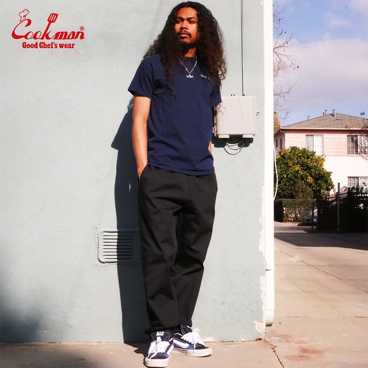 �����եѥ�� Chef Pants Sausage Style  Ripstop Black 