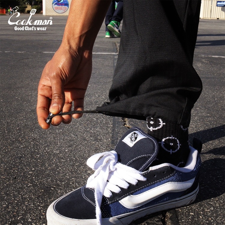 �����եѥ�� Chef Pants Sausage Style  Ripstop Black 