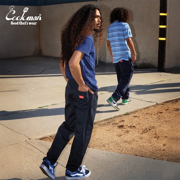 �����եѥ�� Chef Pants Sausage Style  Ripstop Black 