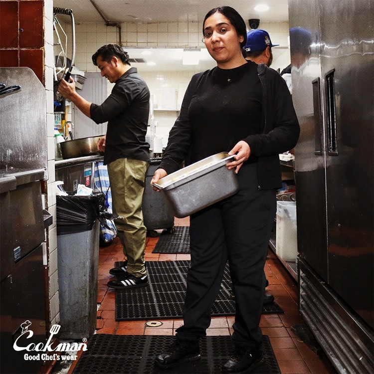 �����եѥ�� Chef Pants Sausage Style  Ripstop Black 