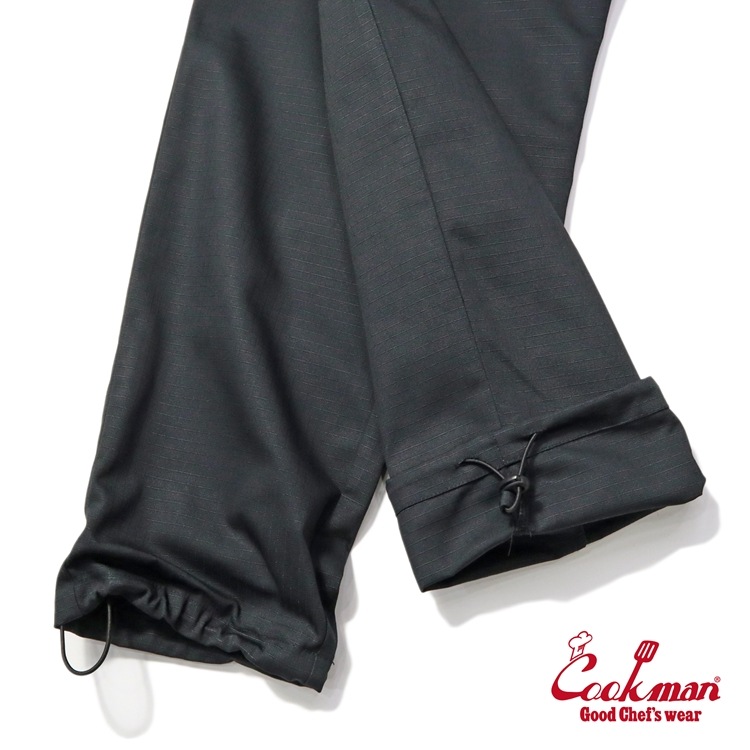 �����եѥ�� Chef Pants Sausage Style  Ripstop Black 