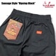 �����եѥ�� Chef Pants Sausage Style  Ripstop Black 