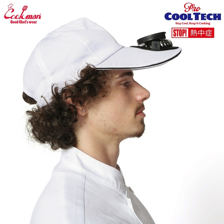 ����å� CAP ELECTRIC FAN White