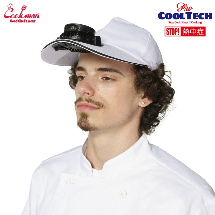 ����å� CAP ELECTRIC FAN White