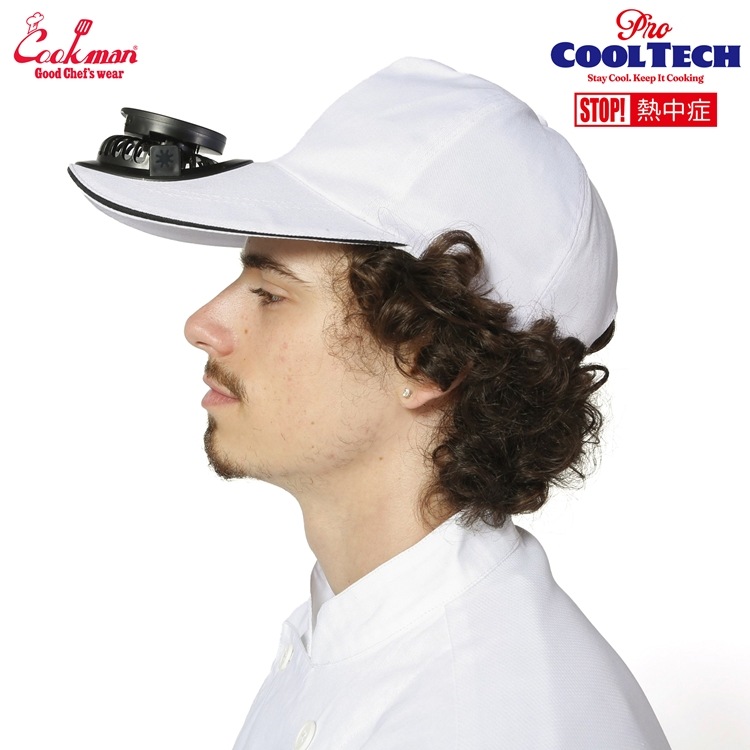 ����å� CAP ELECTRIC FAN White