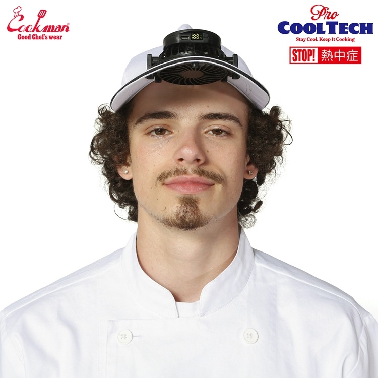 ����å� CAP ELECTRIC FAN White