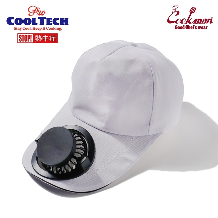 ����å� CAP ELECTRIC FAN White