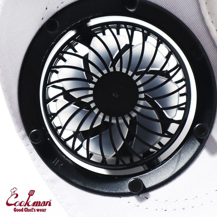 ����å� CAP ELECTRIC FAN White