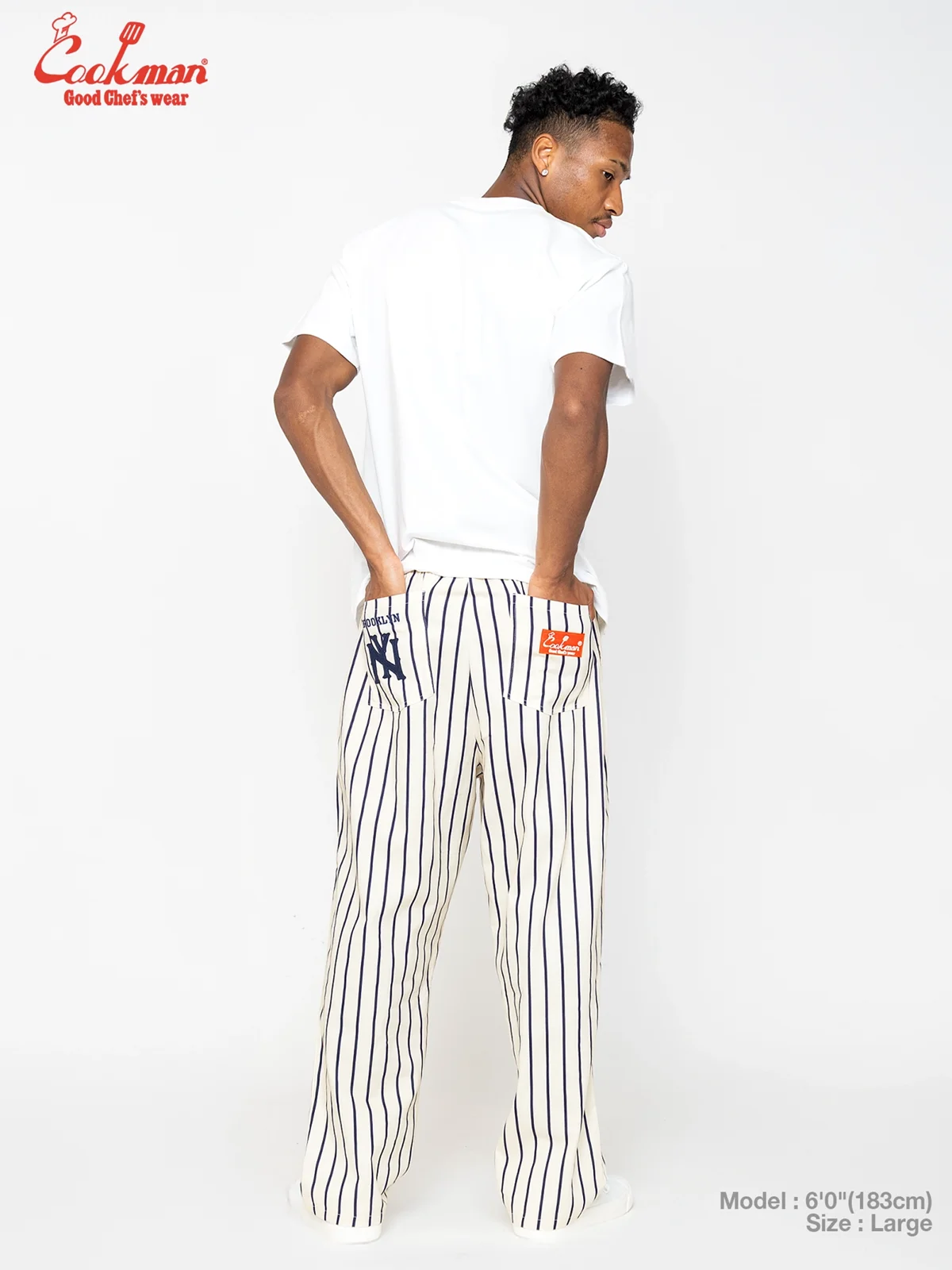 �����եѥ�� Chef Pants Semiwide NLBM BROOKLYN EAGLES