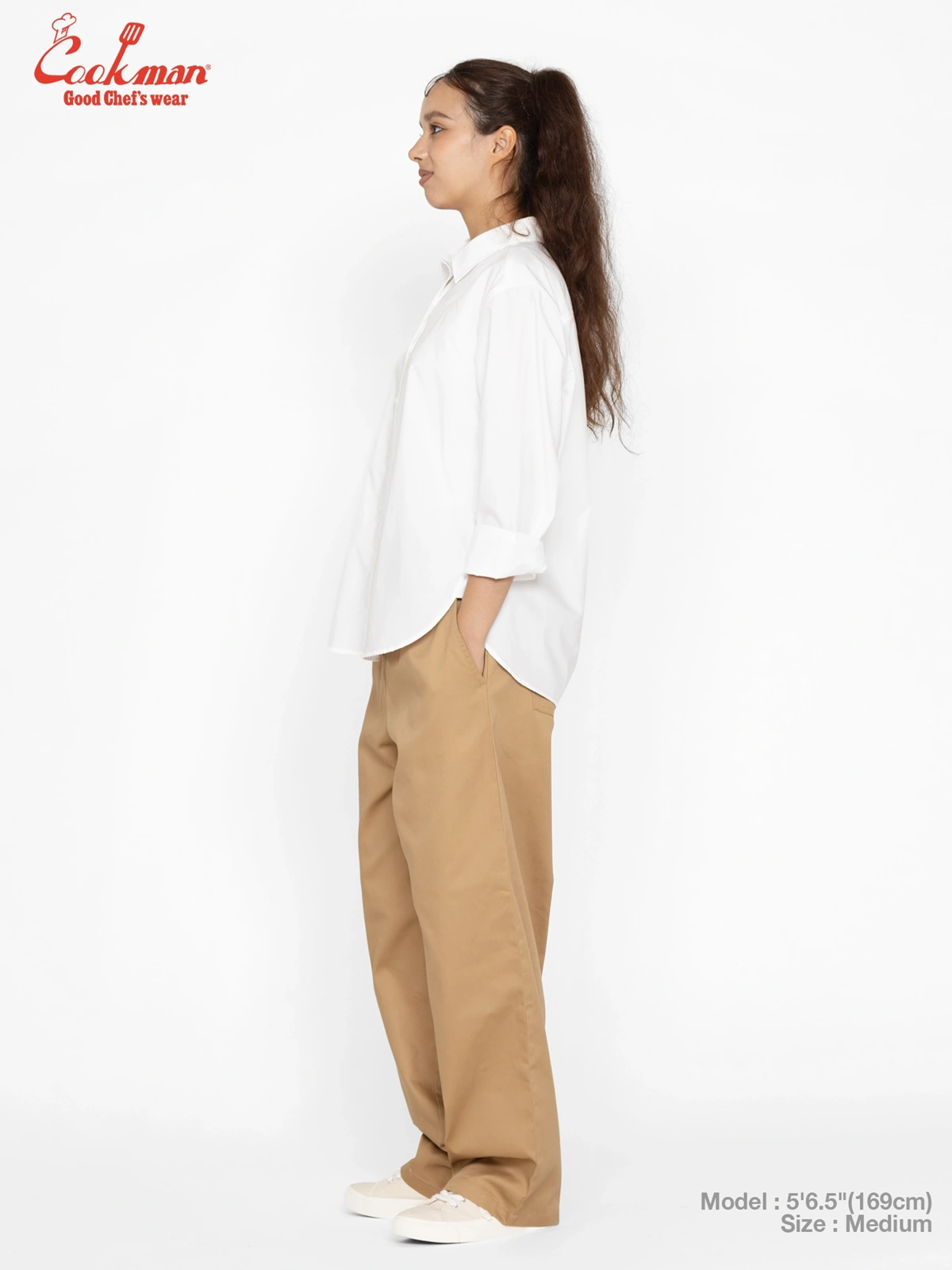�����եѥ�� Chef Pants High-Wide Peanuts