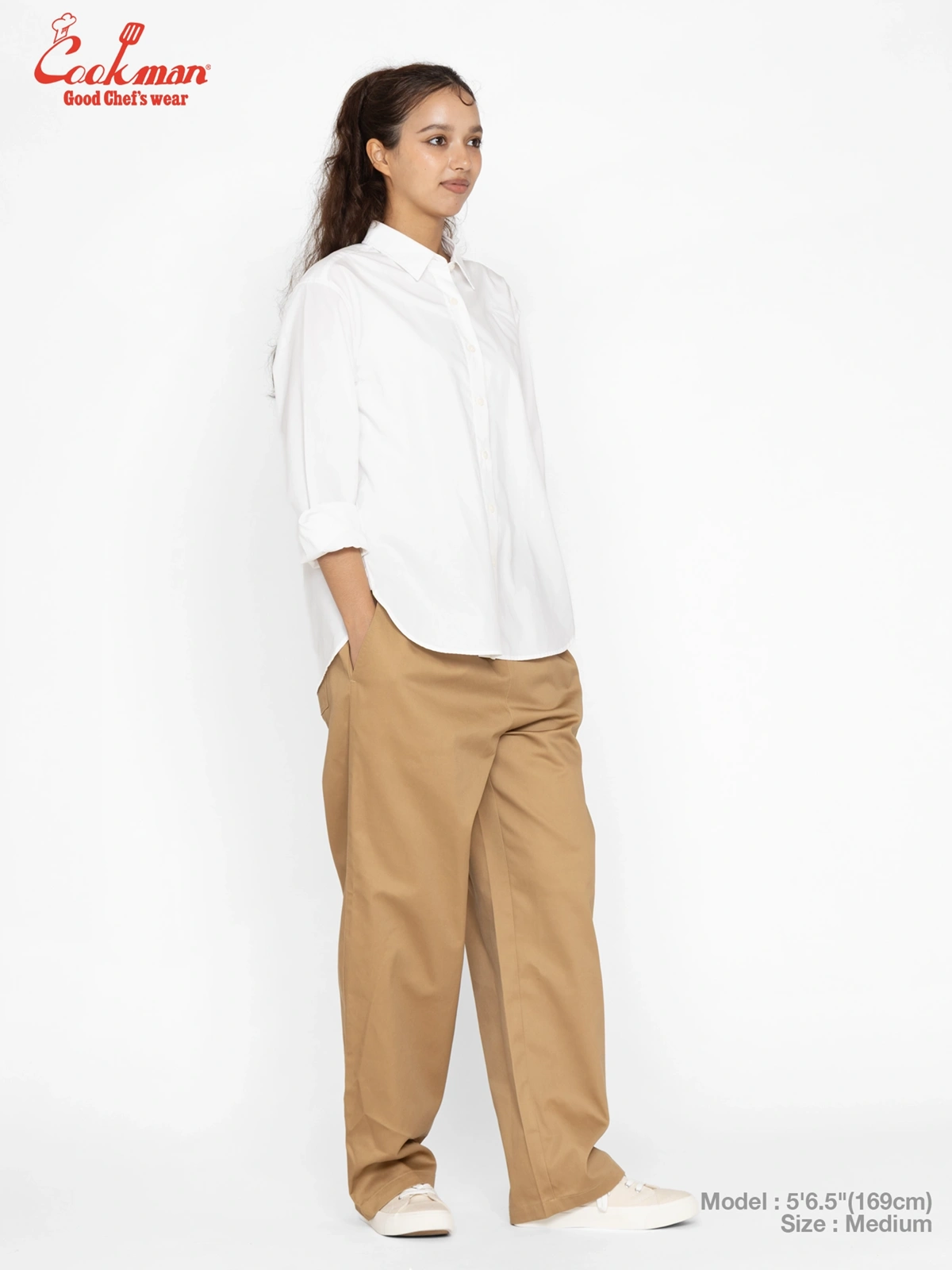 �����եѥ�� Chef Pants High-Wide Peanuts