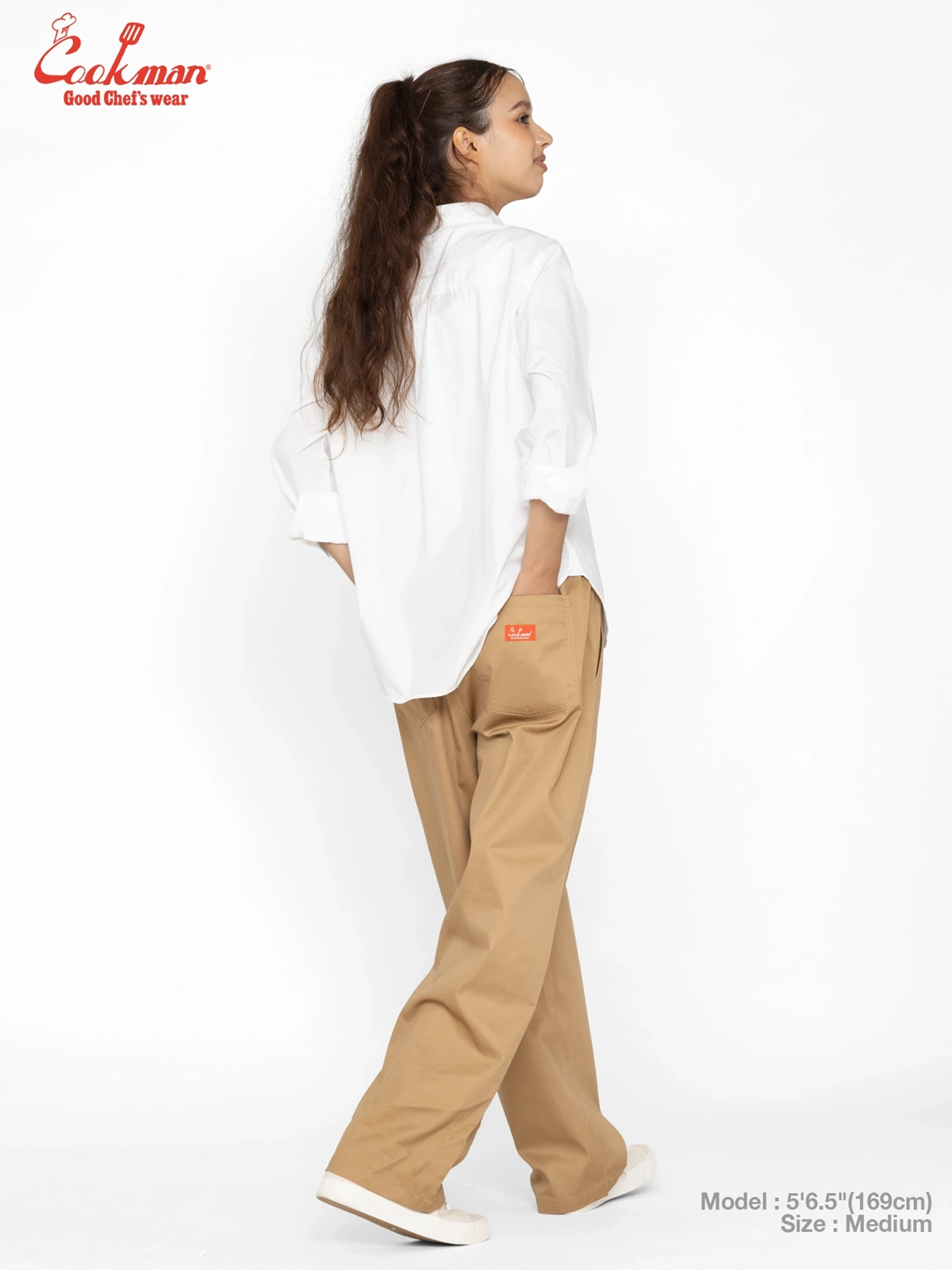 �����եѥ�� Chef Pants High-Wide Peanuts