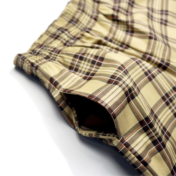 �����եѥ�� Chef Pants Short Tartan Beige