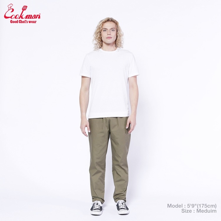 եѥ Chef Pants Sausage Style  Ripstop Olive 