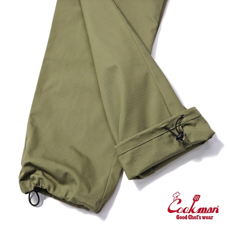 եѥ Chef Pants Sausage Style  Ripstop Olive 
