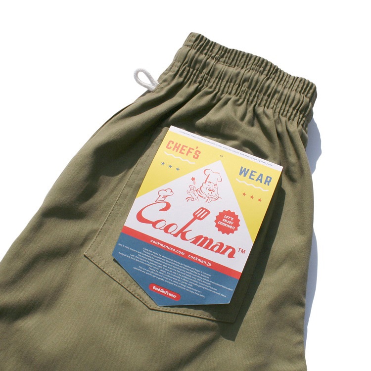 �����եѥ�� Chef Pants Short Olive