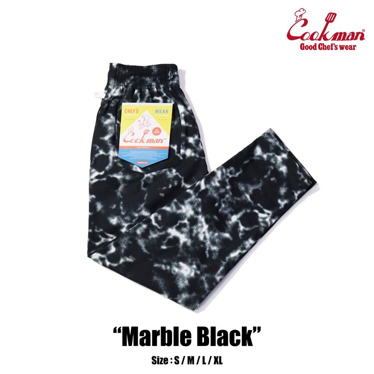 եѥ Chef Pants Marble Black