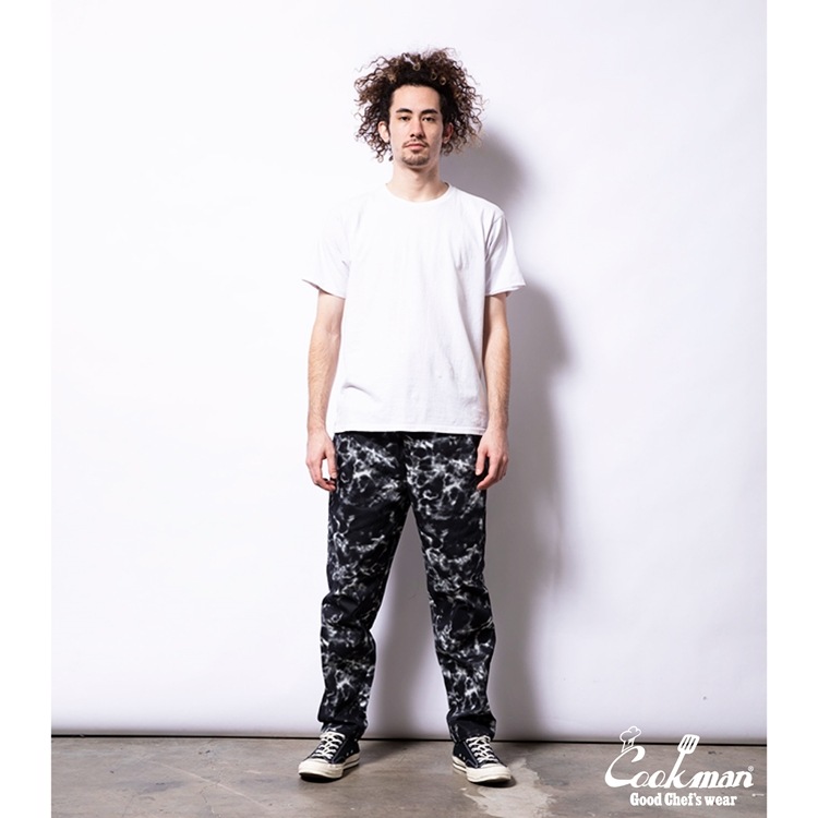 եѥ Chef Pants Marble Black