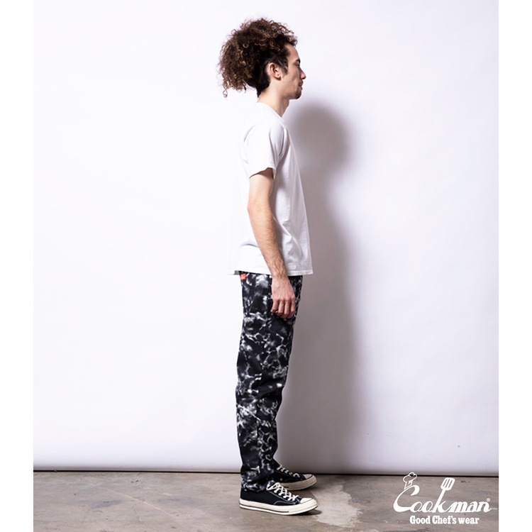 եѥ Chef Pants Marble Black