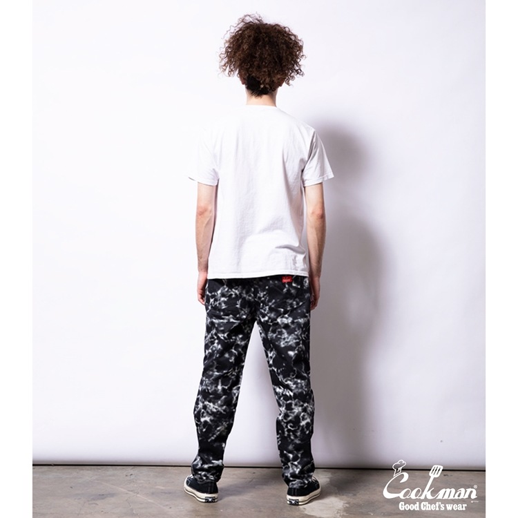 եѥ Chef Pants Marble Black