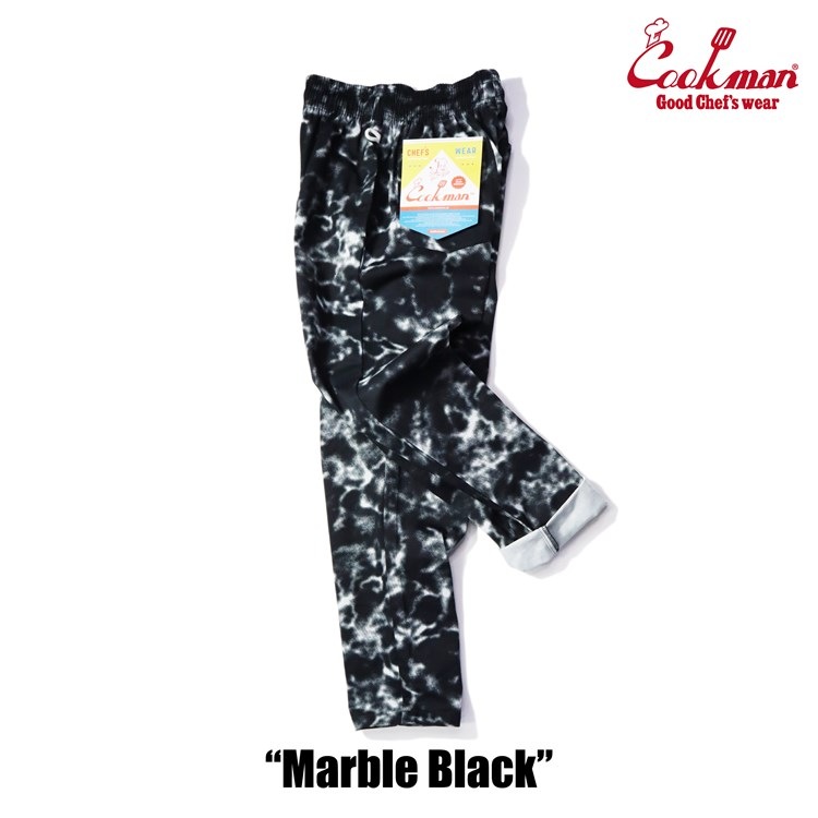 եѥ Chef Pants Marble Black