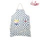 �磻�ɥݥ��åȥ��ץ��� Wide Pocket Apron Checker  Gray
