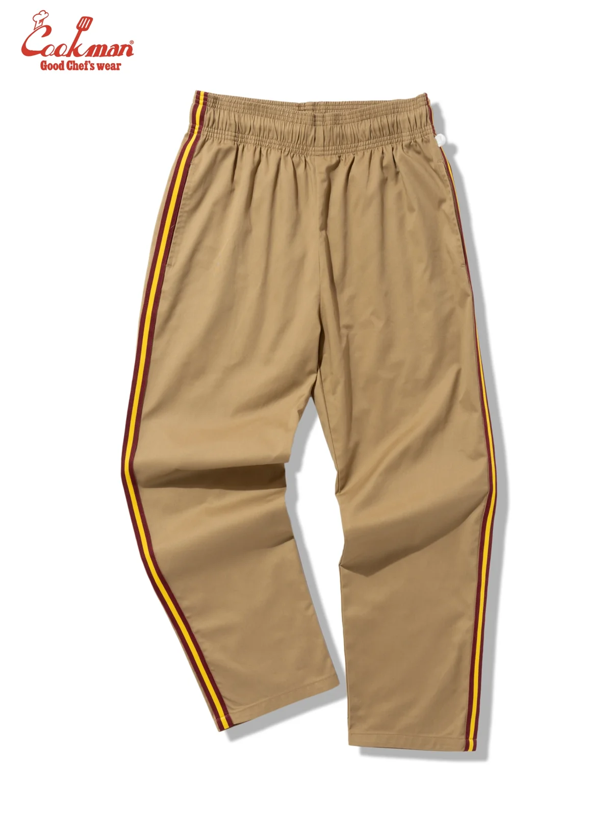 �����եѥ�� Chef Pants Semiwide Wienerschnitzel Side Line Beige
