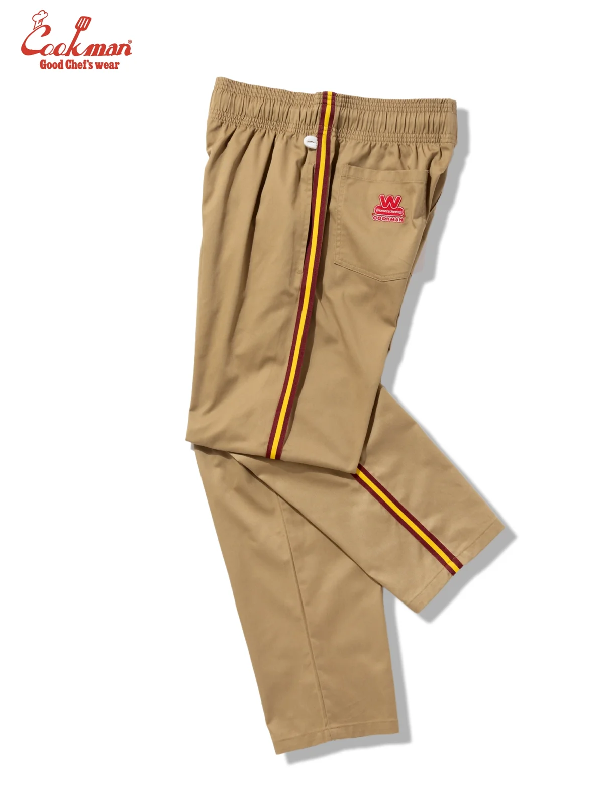 �����եѥ�� Chef Pants Semiwide Wienerschnitzel Side Line Beige