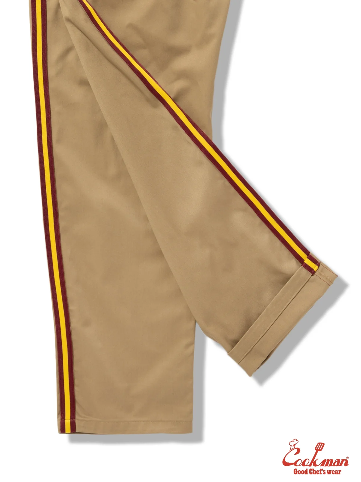 �����եѥ�� Chef Pants Semiwide Wienerschnitzel Side Line Beige