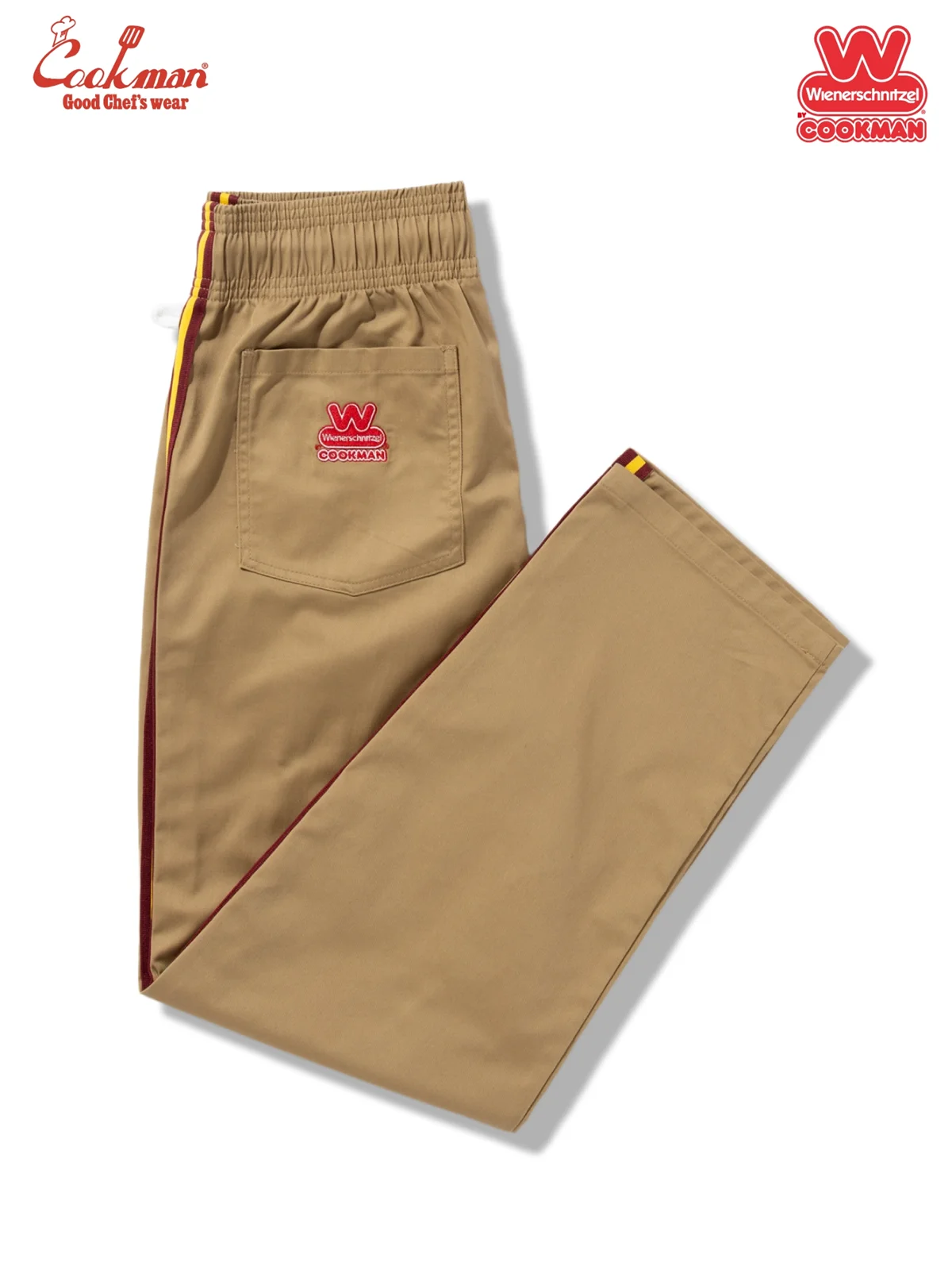 �����եѥ�� Chef Pants Semiwide Wienerschnitzel Side Line Beige