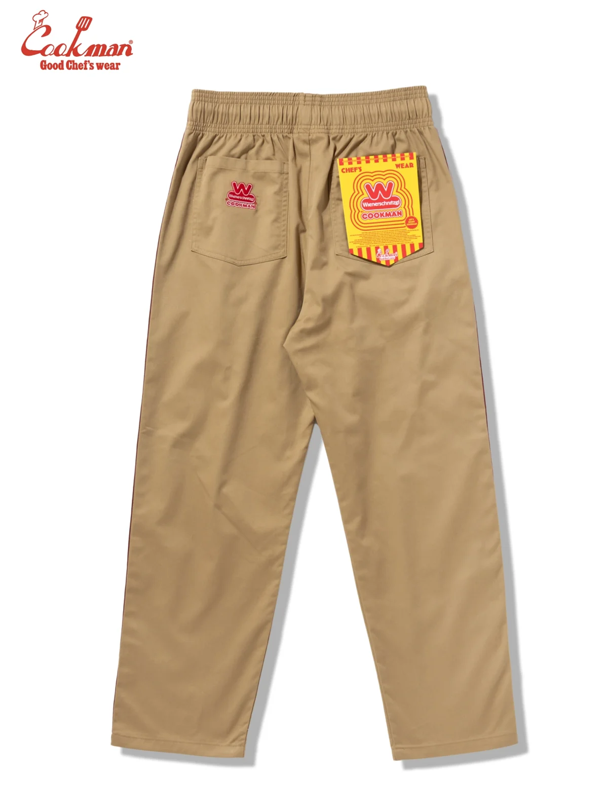 �����եѥ�� Chef Pants Semiwide Wienerschnitzel Side Line Beige