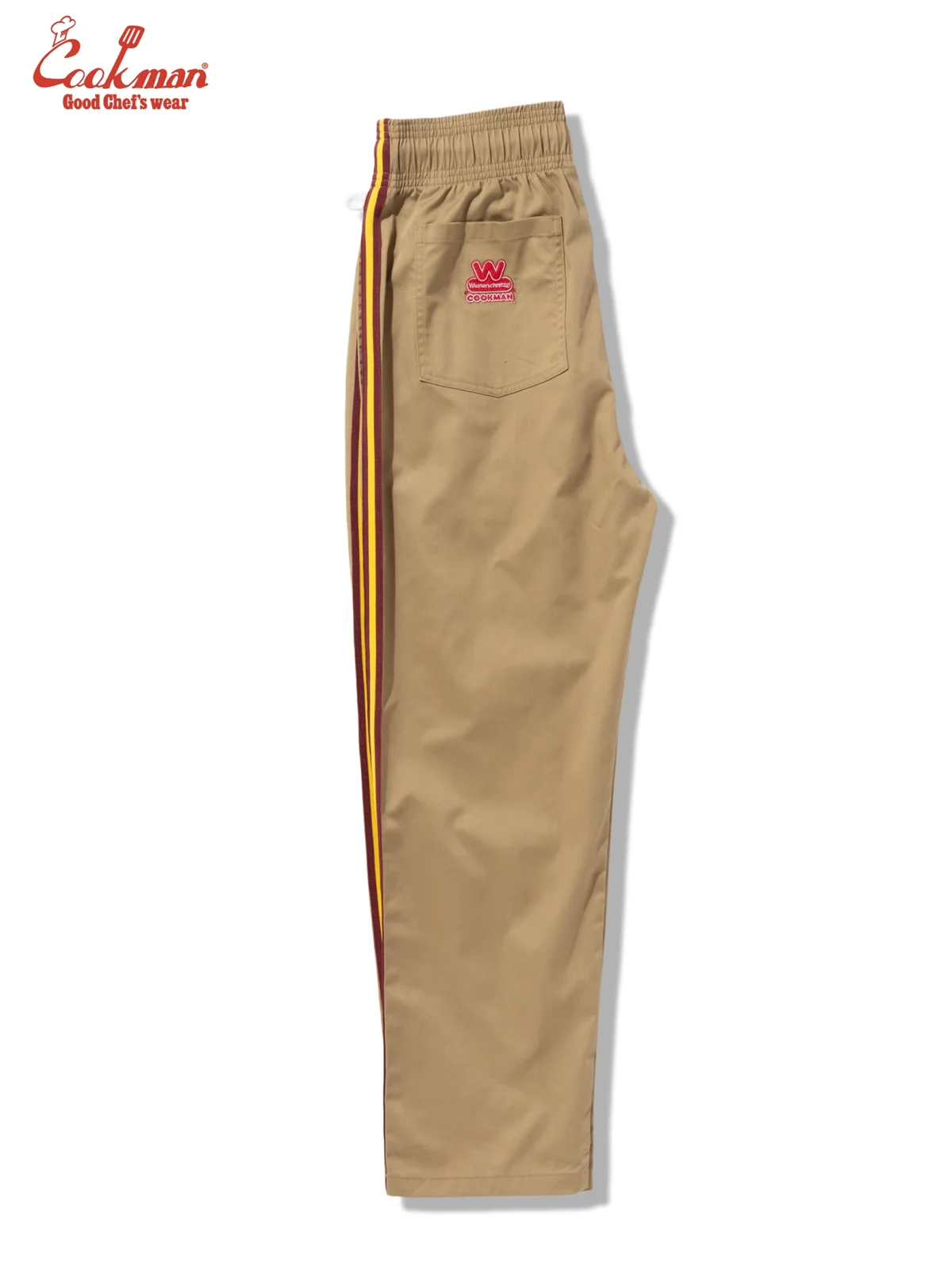 �����եѥ�� Chef Pants Semiwide Wienerschnitzel Side Line Beige