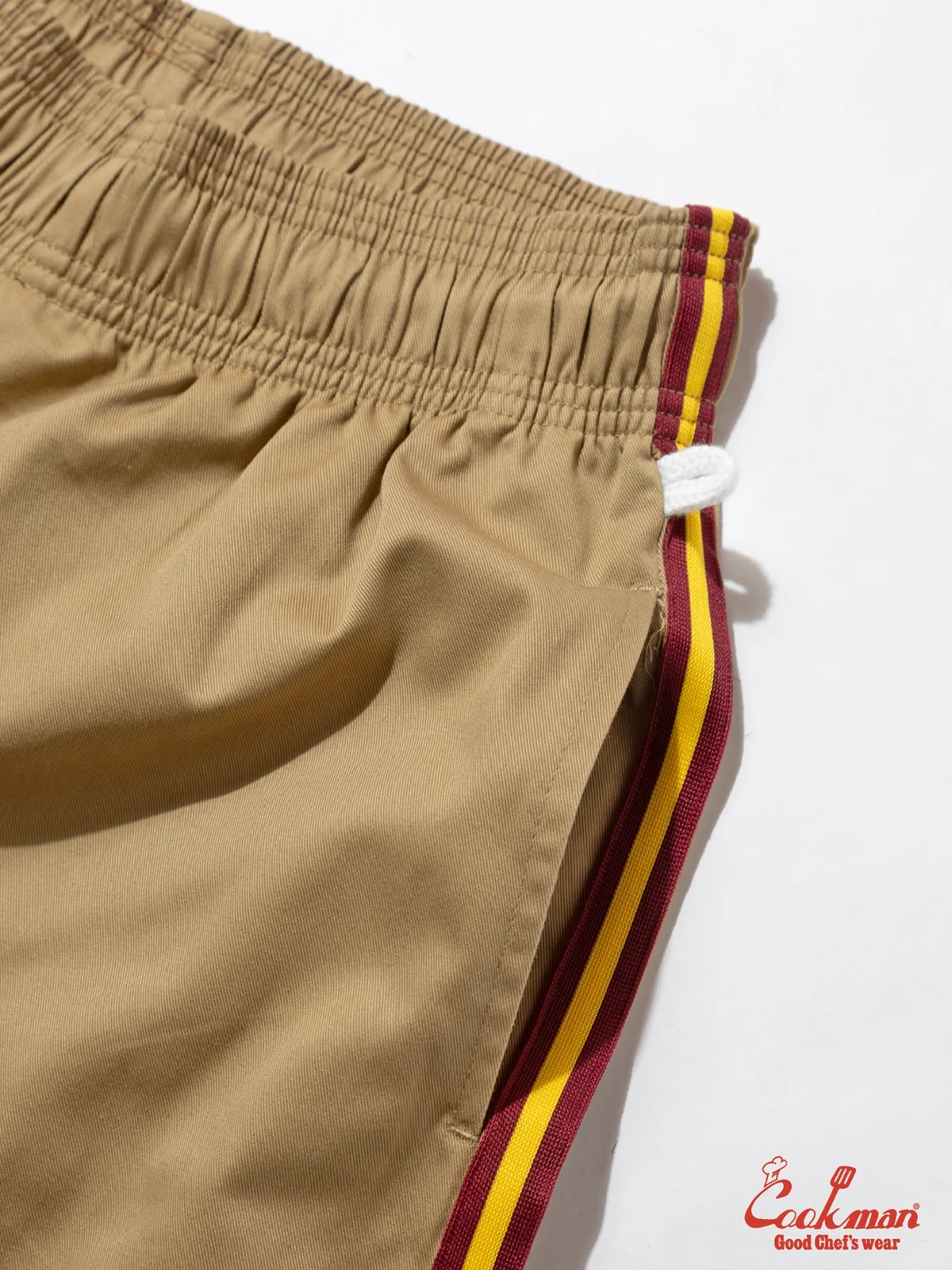 �����եѥ�� Chef Pants Semiwide Wienerschnitzel Side Line Beige