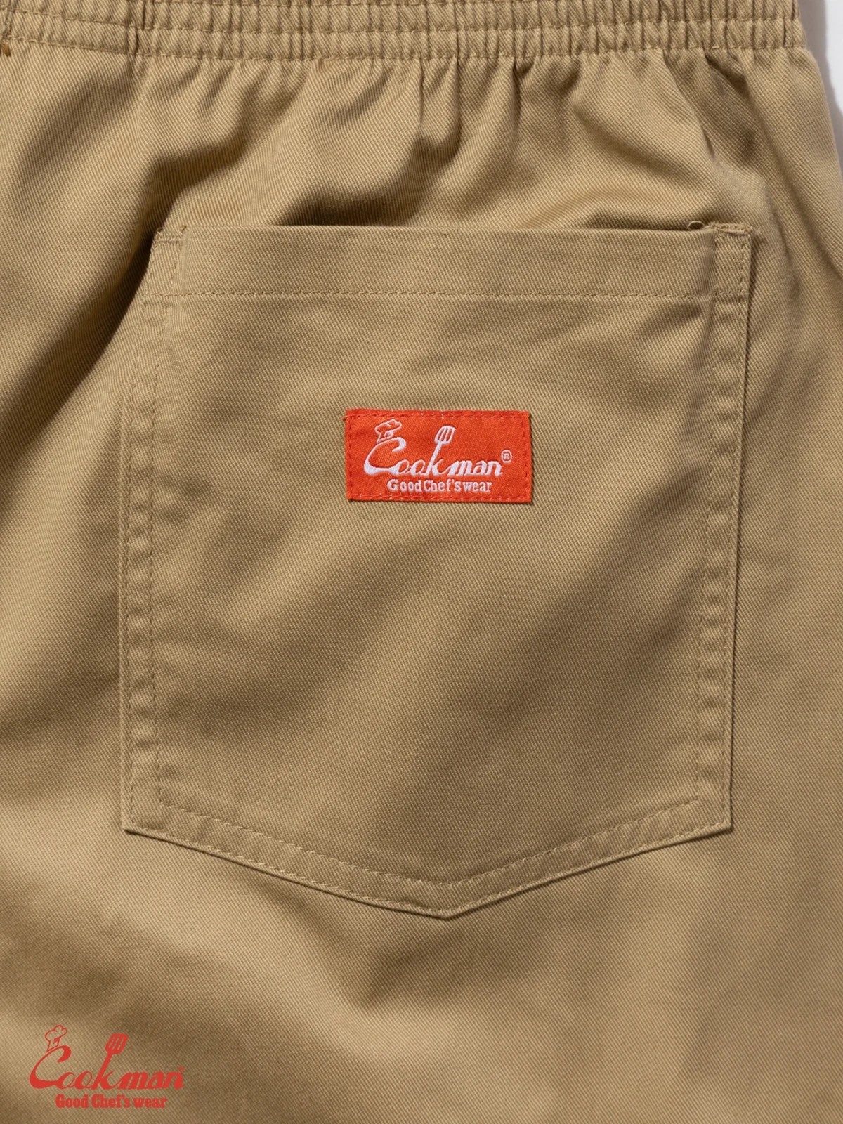 �����եѥ�� Chef Pants Semiwide Wienerschnitzel Side Line Beige