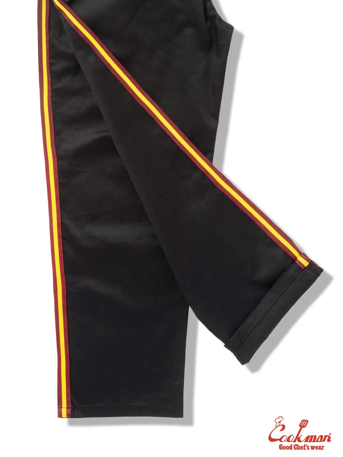 �����եѥ�� Chef Pants Semiwide Wienerschnitzel Side Line Black