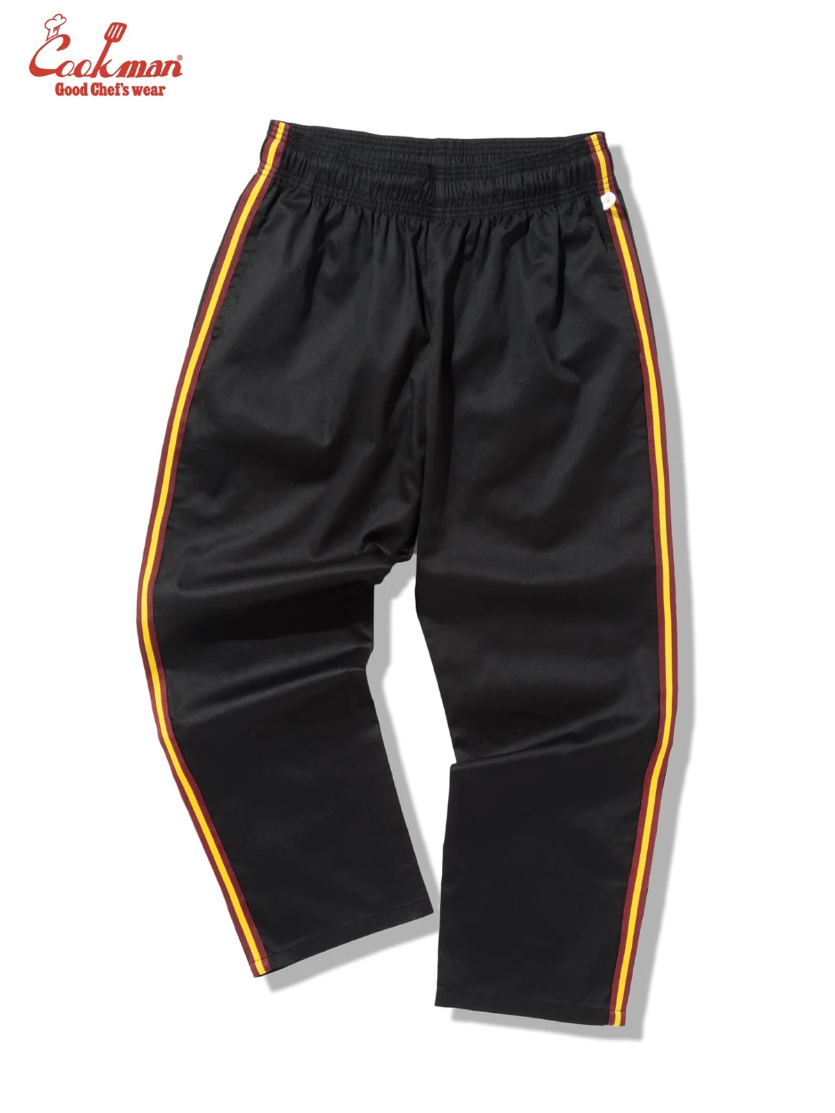 �����եѥ�� Chef Pants Semiwide Wienerschnitzel Side Line Black