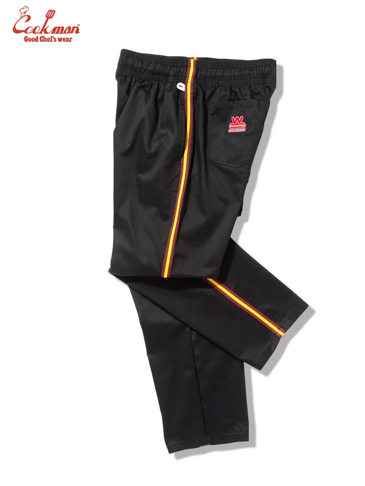 �����եѥ�� Chef Pants Semiwide Wienerschnitzel Side Line Black