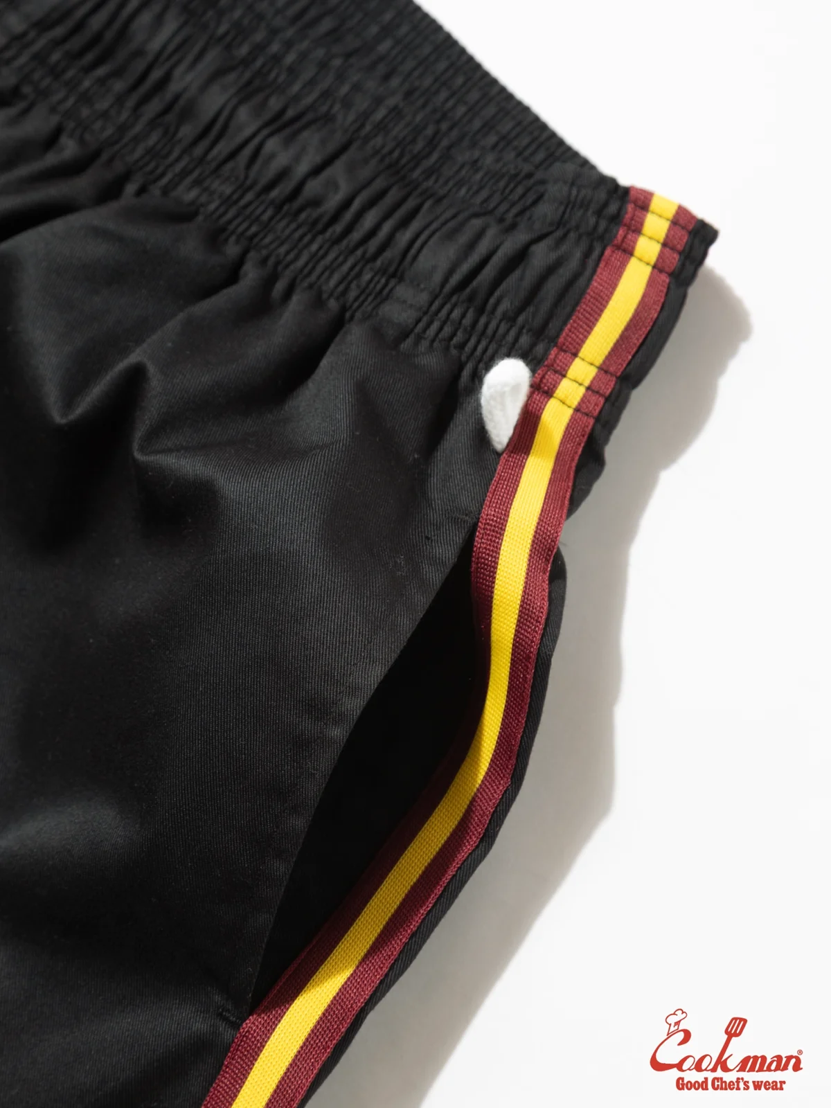 �����եѥ�� Chef Pants Semiwide Wienerschnitzel Side Line Black