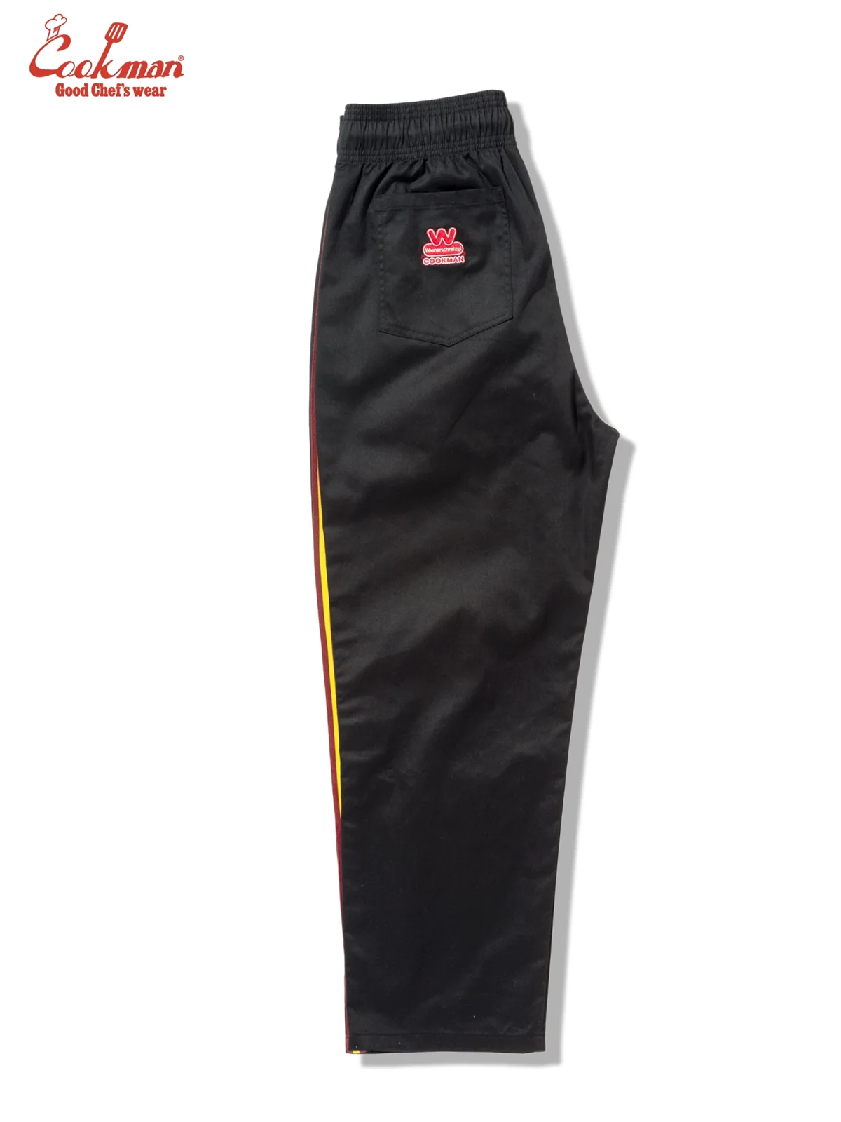 �����եѥ�� Chef Pants Semiwide Wienerschnitzel Side Line Black