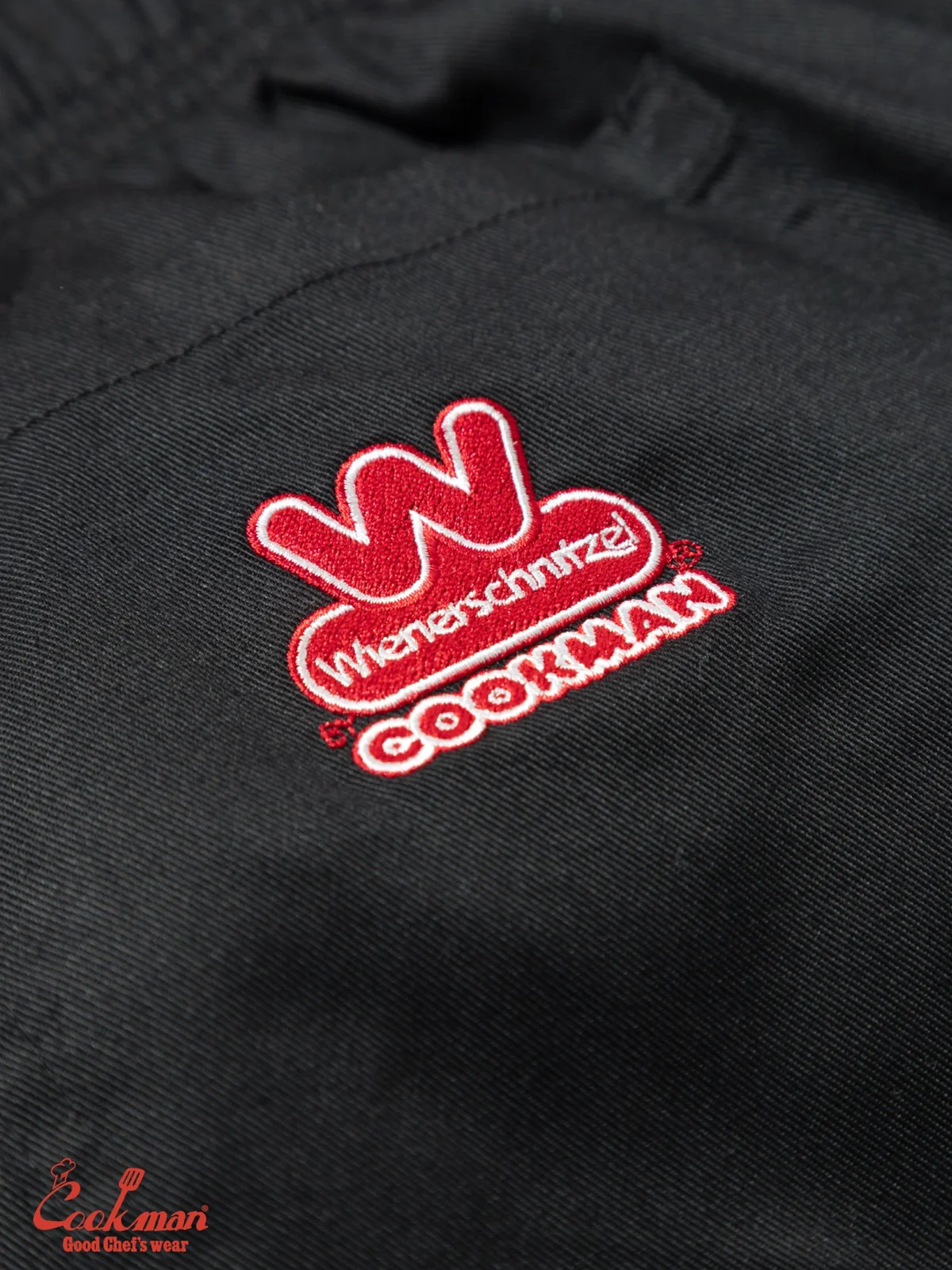 �����եѥ�� Chef Pants Semiwide Wienerschnitzel Side Line Black