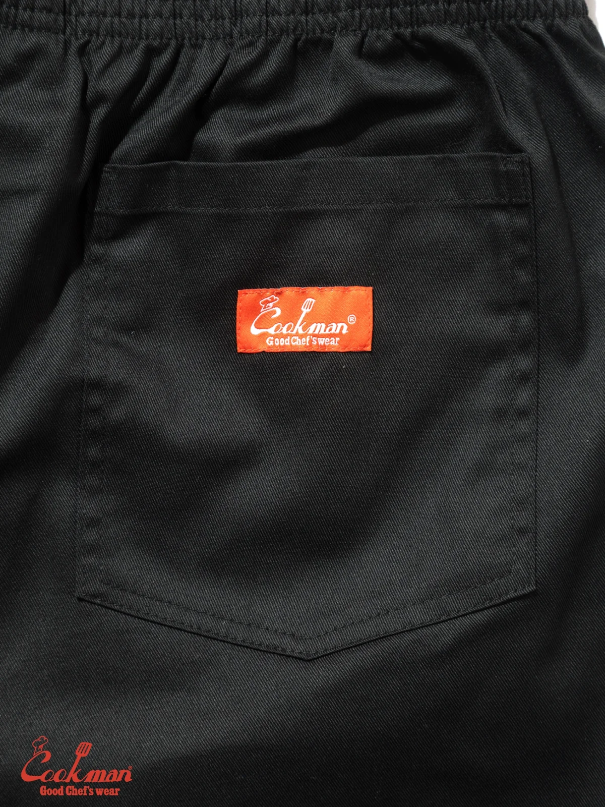 �����եѥ�� Chef Pants Semiwide Wienerschnitzel Side Line Black