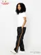 �����եѥ�� Chef Pants Semiwide Wienerschnitzel Side Line Black