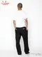 �����եѥ�� Chef Pants Semiwide Wienerschnitzel Side Line Black