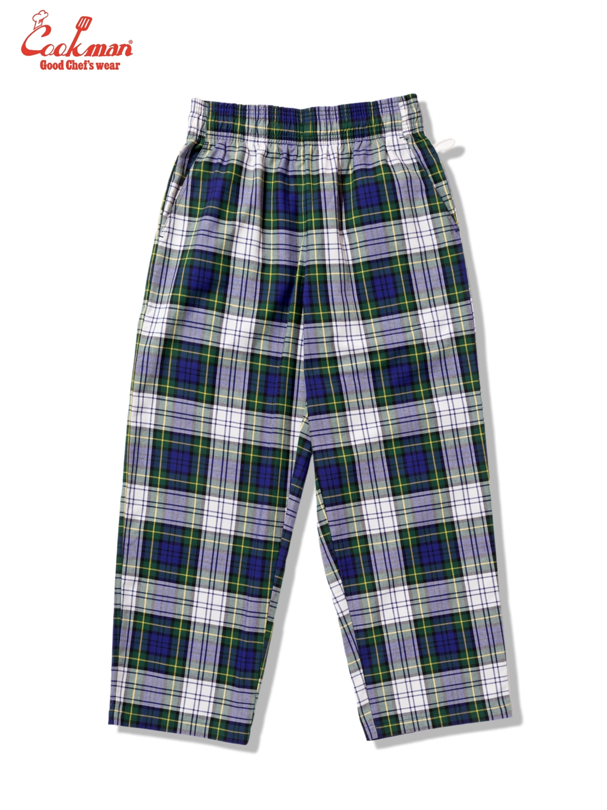 �����եѥ�� Chef Pants High-Wide Dress Gordon Check