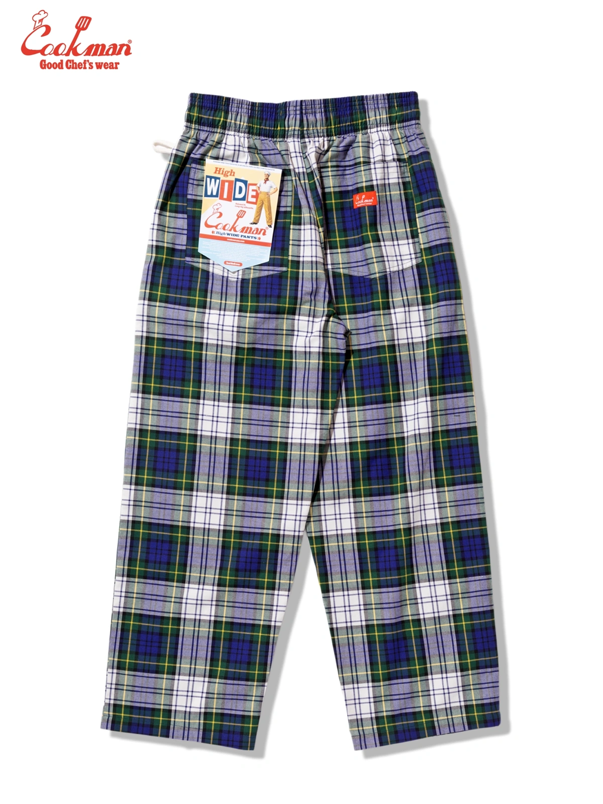 �����եѥ�� Chef Pants High-Wide Dress Gordon Check