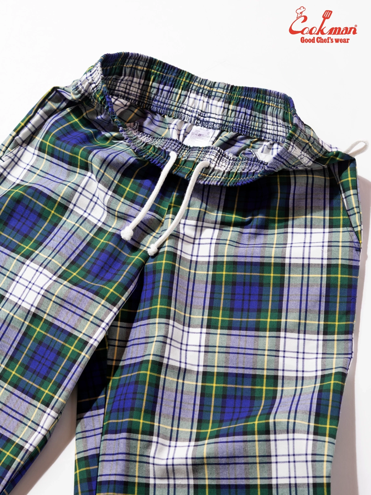 �����եѥ�� Chef Pants High-Wide Dress Gordon Check