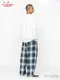 �����եѥ�� Chef Pants High-Wide Dress Gordon Check