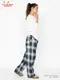 �����եѥ�� Chef Pants High-Wide Dress Gordon Check